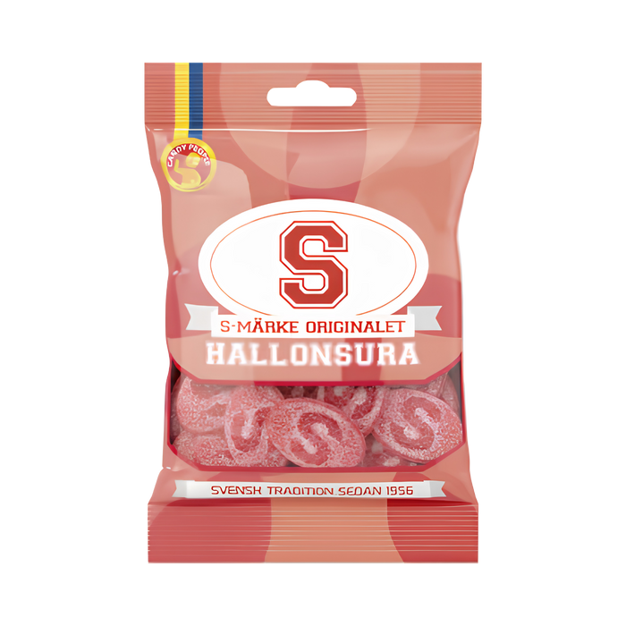 S-Märke Hallonsura 80g
