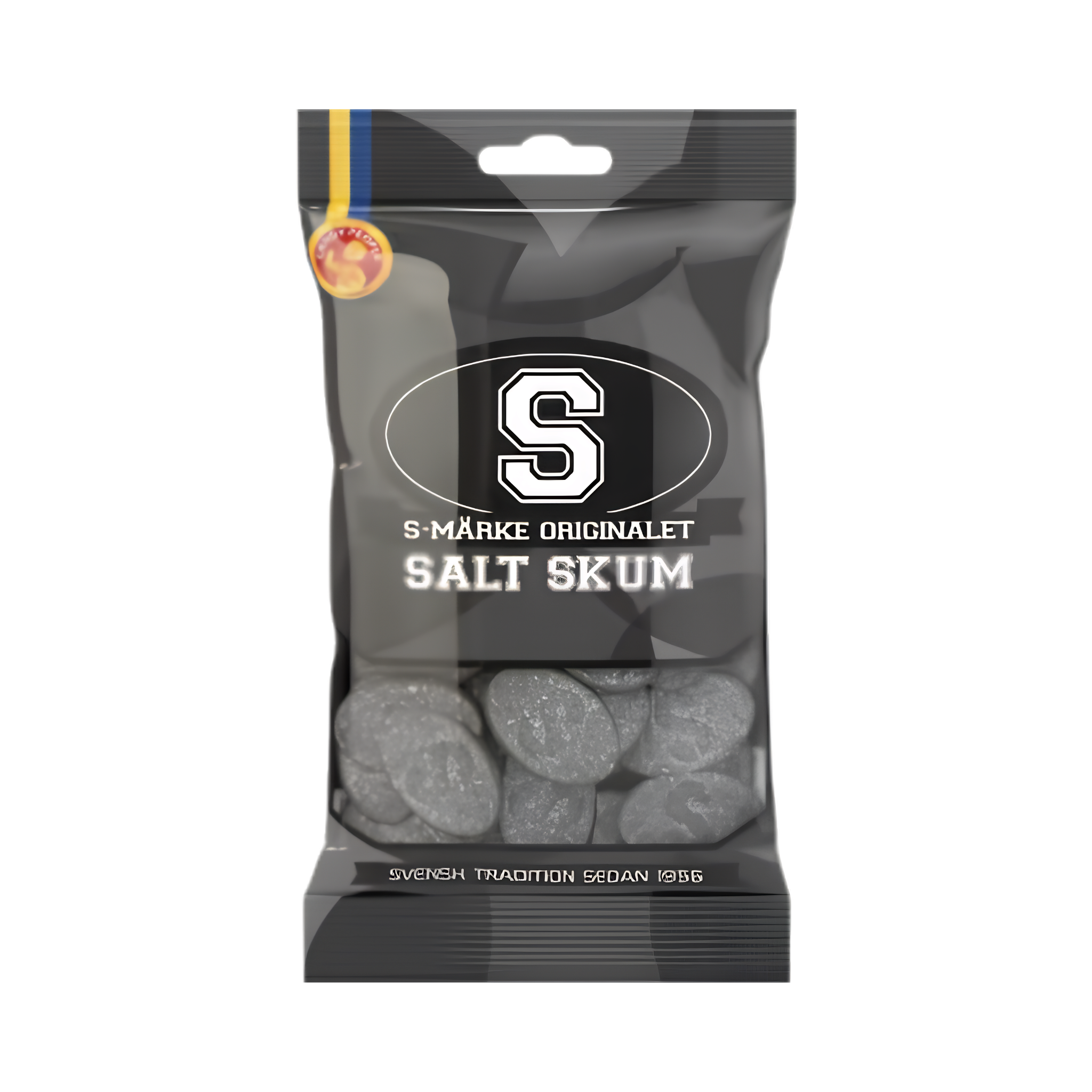 S-Märke Skum Salt/Liquorice Foam Candy 70g