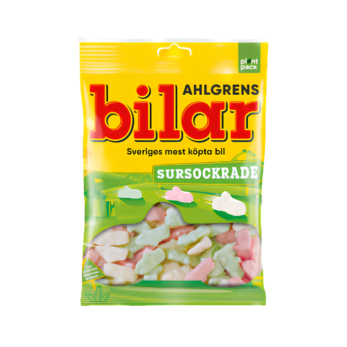 Ahlgrens Bilar Sour Sugared 100g