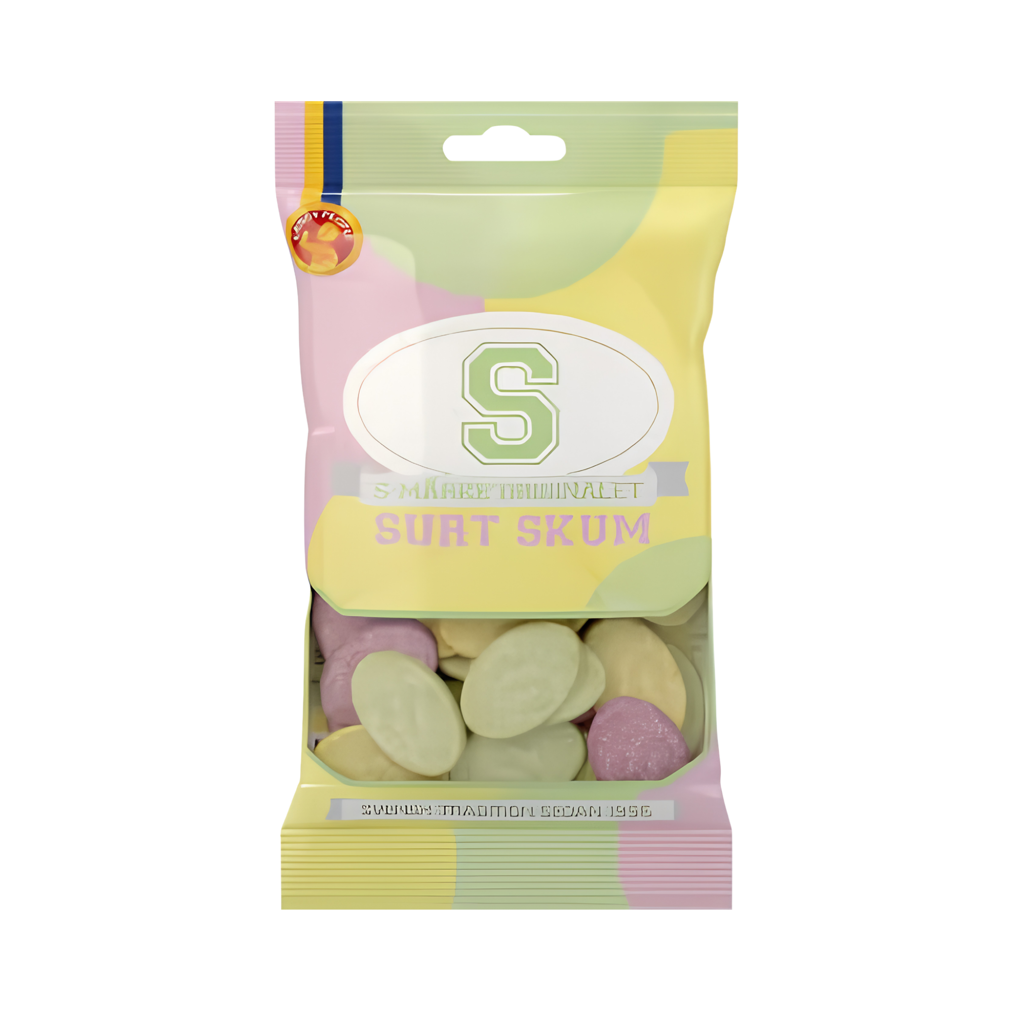 S-märke Sour Foam Candy 70g